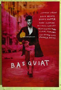 y042 BASQUIAT DS one-sheet movie poster '96 Jeff Wright as Jean Michel