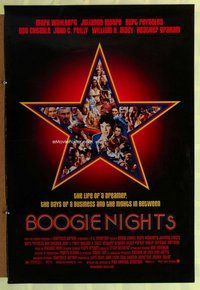 y062 BOOGIE NIGHTS DS one-sheet movie poster '97 Mark Wahlberg, sex industry!
