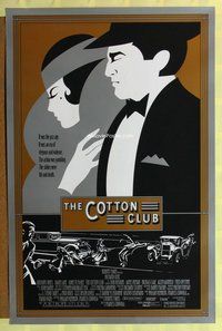 y092 COTTON CLUB one-sheet movie poster '84 Gere, Francis Ford Coppola