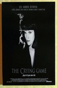y101 CRYING GAME one-sheet movie poster '92 Neil Jordan, Miranda Richardson