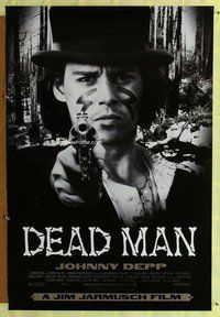 y106 DEAD MAN one-sheet movie poster '95 Johnny Depp, Jim Jarmusch