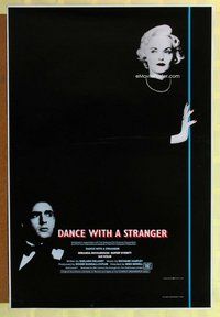 y102 DANCE WITH A STRANGER English one-sheet movie poster '85 Mike Newell