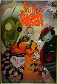 y177 JAMES & THE GIANT PEACH DS one-sheet movie poster '96 Walt Disney