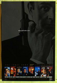 y179 JAMES BOND 007 COLLECTION one-sheet movie poster '96 Sean Connery