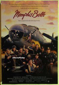 y215 MEMPHIS BELLE DS one-sheet movie poster '90 Matt Modine, Sean Astin