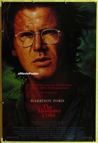 y221 MOSQUITO COAST one-sheet movie poster '86 Harrison Ford, Peter Weir