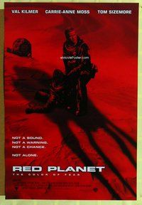 y253 RED PLANET int'l one-sheet movie poster '00 Val Kilmer, Carrie-Ann Moss