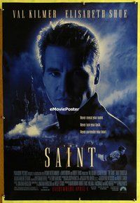 y256 SAINT DS advance one-sheet movie poster '97 Val Kilmer, Elisabeth Shue