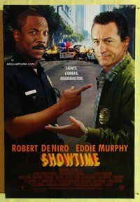 y264 SHOWTIME DS one-sheet movie poster '02 Robert De Niro, Eddie Murphy