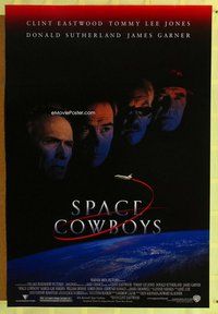 y268 SPACE COWBOYS one-sheet movie poster '00 Eastwood, Tommy Lee Jones