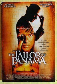 y279 TAILOR OF PANAMA one-sheet movie poster '01 Pierce Brosnan, Rush