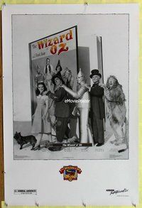 y295 WIZARD OF OZ video one-sheet movie poster R89 all-time classic!