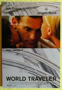 y297 WORLD TRAVELER DS one-sheet movie poster '01 Crudup, Julianne Moore
