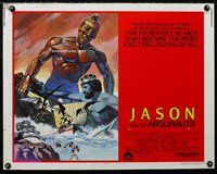 z761 JASON & THE ARGONAUTS half-sheet movie poster R78 Ray Harryhausen