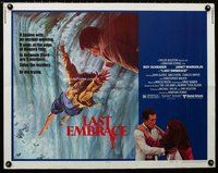 z769 LAST EMBRACE style B half-sheet movie poster '79 Roy Scheider, Margolin