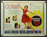 z781 LOOKING FOR LOVE half-sheet movie poster '64 Connie Francis, Hutton