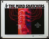 z785 MIND SNATCHERS half-sheet movie poster '72 Christopher Walken sci-fi