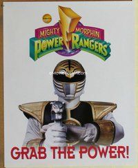 a111 MIGHTY MORPHIN POWER RANGERS special 27x34 movie poster '95