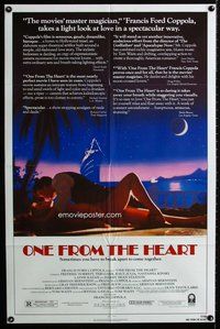 b348 ONE FROM THE HEART one-sheet movie poster '82 Francis Ford Coppola
