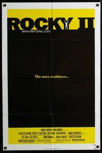 b398 ROCKY 2 one-sheet movie poster '79 Sylvester Stallone, boxing!