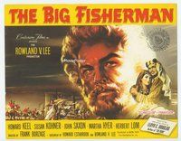 d034 BIG FISHERMAN movie title lobby card '59 Howard Keel, Kohner, Saxon