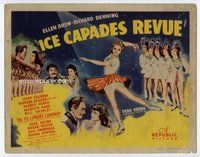 d163 ICE CAPADES REVUE movie title lobby card '42 Vera Hruba, Vera Vague