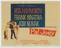d270 PAL JOEY movie title lobby card '57 Rita Hayworth, Sinatra, Kim Novak