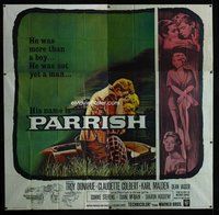 f327 PARRISH six-sheet movie poster '61 Troy Donahue, Connie Stevens