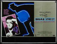 f385 GIVE MY REGARDS TO BROAD STREET British quad movie poster '84