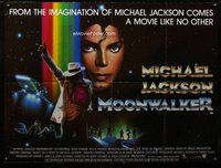 f399 MOONWALKER British quad movie poster '88 Michael Jackson