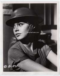 g099 BABETTE GOES TO WAR vintage 8x10 movie still '60 sexy Brigitte Bardot!