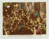 g015 BLOOD & SAND color vintage 8x10 movie still '41 Tyrone Power in crowd!