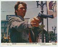 g024 DIRTY HARRY color vintage 8x10 #5 movie still '71 Eastwood close up!