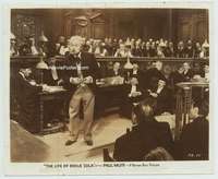 g179 LIFE OF EMILE ZOLA vintage 8x10 movie still '37 Paul Muni in courtroom