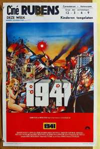 h179 1941 Belgian movie poster '79 Steven Spielberg, John Belushi