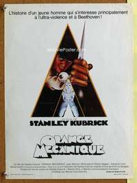 h183 CLOCKWORK ORANGE Belgian movie poster '72 Kubrick classic!