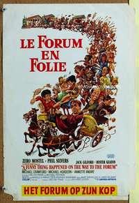 h195 FUNNY THING HAPPENED ON THE WAY TO THE FORUM Belgian movie poster '66