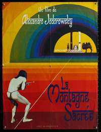h075 HOLY MOUNTAIN French 23x30 movie poster '73 Alejandro Jodorowsky