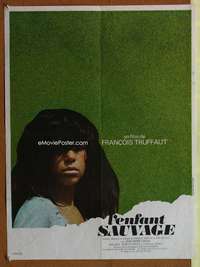 h104 WILD CHILD French 23x31 movie poster '70 Francois Truffaut