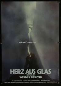 h311 HEART OF GLASS German movie poster '76 Herzog on obsession!