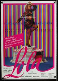 h320 LOLA German movie poster '82 Rainer Werner Fassbinder, Sukowa