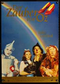 h337 WIZARD OF OZ German movie poster R80s all-time classic!