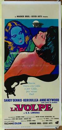 h034 FOX Italian locandina movie poster '68 Sandy Dennis, Dullea
