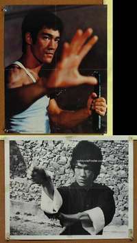 h479 BRUCE LEE Japanese personality movie poster '70s cool!