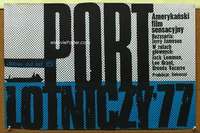 h368 AIRPORT '77 Polish 17x26 movie poster '77 cool Jakub Erol art!