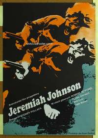 h413 JEREMIAH JOHNSON Polish 23x33 movie poster '72 Neugebauer art!