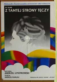 h449 ON THE OTHER END OF RAINBOW Polish 23x33 movie poster '73