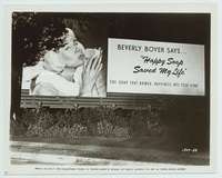 k087 THRILL OF IT ALL candid vintage 8x10 movie still '63 Doris Day billboard