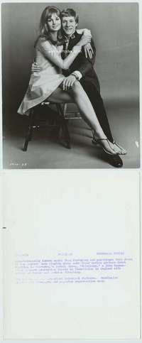 k071 PRIVILEGE candid vintage 8x10 movie still '67 model Jean Shrimpton!