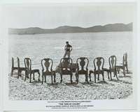 k091 TWELVE CHAIRS candid vintage 8x10 movie still '70 Mel Brooks w/9 chairs